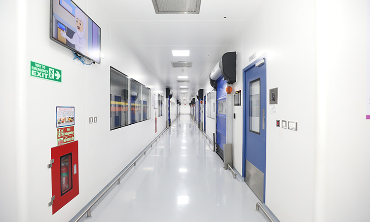First Floor Production Corridor